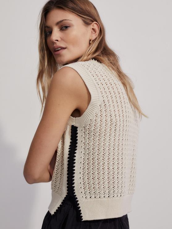 BD04L3 berk delaney gebreid vest vrouwen Varley kleding