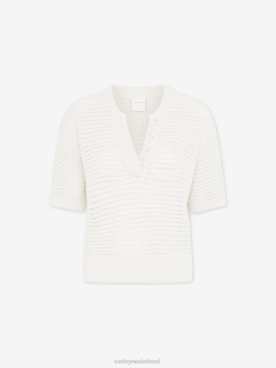 BD04L83 zilverreiger callie gebreide top vrouwen Varley kleding